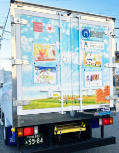 こどもミュージアムラッピングトラック14号